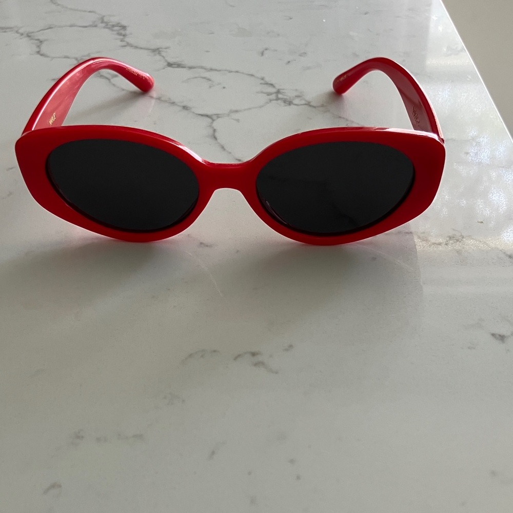 Marley Bold Red Sunglasses